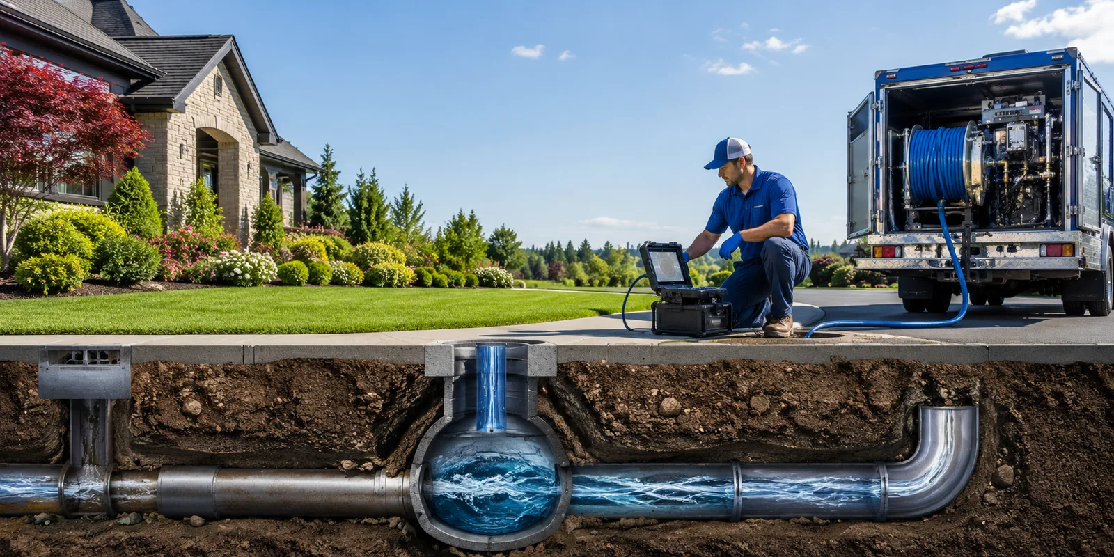 Drainage restoration information for Delaware Water Gap, PA